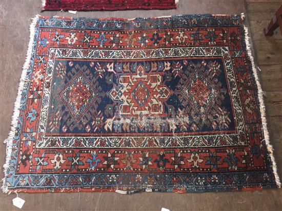 Two small Persian rugs